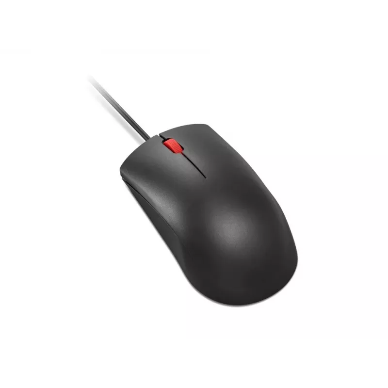 Lenovo 120 juhtmega USB-A hiir — must, mõlemakäeline, 1600 DPI, 3 nuppu, 1,5 m kaabel