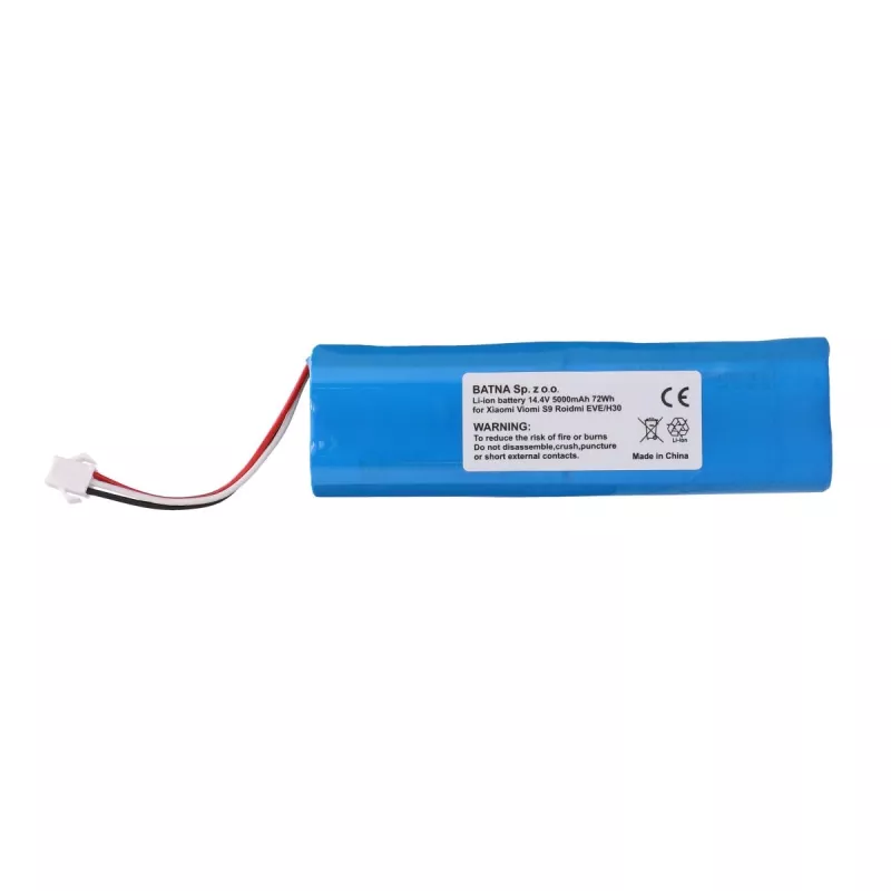 Aku, Roidmi Eve/H30 H18650CH-4S2P 5000mAh 14.4V 72Wh
