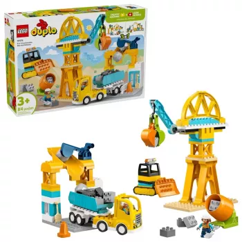 LEGO DUPLO 10476 3 in 1 Ehitusplats ja Sõidukid
