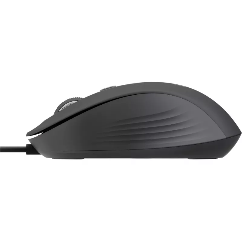 Logitech Signature Wired M520 for Business Optical Wired hiir USB-C Plug-and-Play Windows/Mac/Chrome/PC/laptops - Graphite