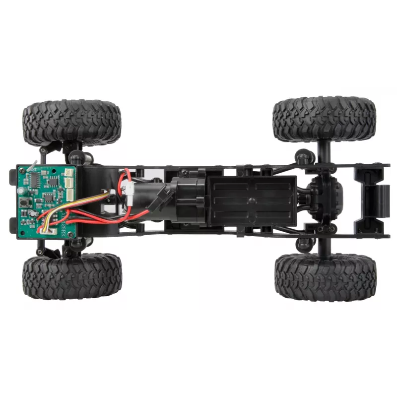 RC roomik Amewi AMXRock 4WD 1:16 RTR, roheline