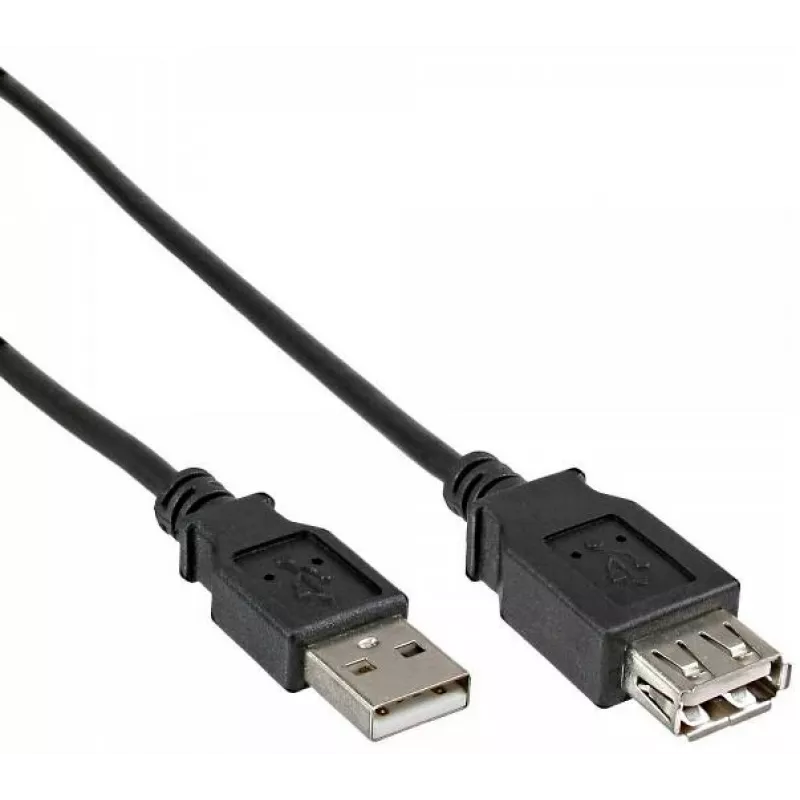 USB-kaabel DeLOCK 83401 USB 2.0 0,5 m Must