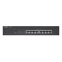 Lancom GS-1208P, haldamata, Gigabit Ethernet (10/100/1000), Power over Ethernet (PoE), riiulipaigaldus, 1U