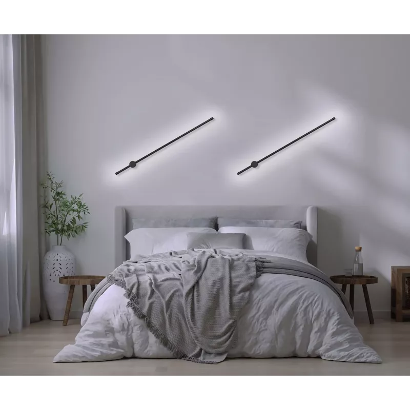 Activejet LED seinavalgusti AJE-HILTON Must NW
