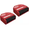 Nutikas lüliti Shelly SHELLY_1PM_GEN3_2ER — juhtmevaba 110–240V, 1,2W tarbimine, max 240V, plastkorpus, 42×16×37 mm, 2 tk pakendis