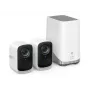 Eufy Security S300 EufyCam 3C 2-kaamera komplekt – välisjulgestuskaamera, juhtmevaba, 4K kaamera, laiendatav kohalik salvestusmaht kuni 16TB, näotuvastus AI