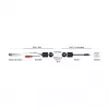 DeLOCK 87859 helikaabel RJ-45 RCA 3.5mm Must Punane Valge