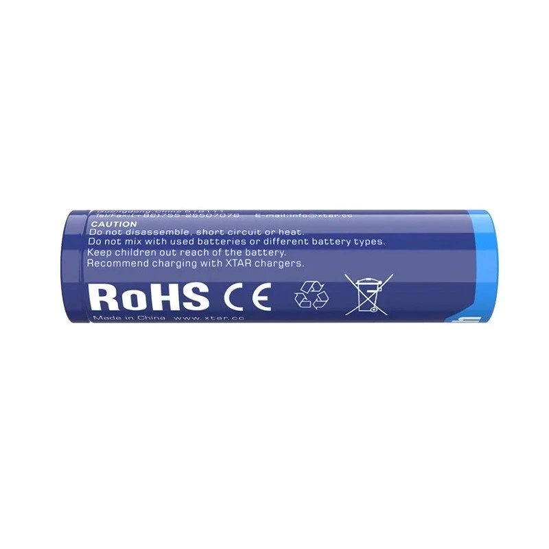 Aku 18650 3,6V Li-ion 3300 mAh kaitsega