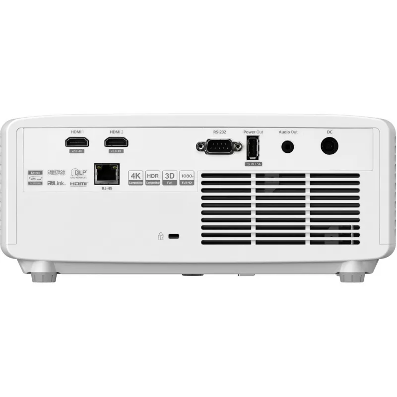 Optoma ZH520 DLP-laserprojektor, 5500 lm, Full HD (1920 x 1080), 16:9, 3D, LAN, valge (E9PD7M201EZ1)
