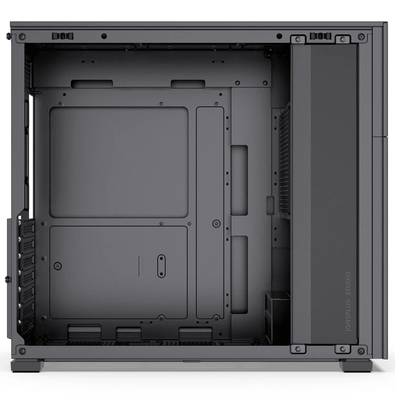 Jonsbo D41 Mesh Standard ATX PC korpus – must, karastatud klaas