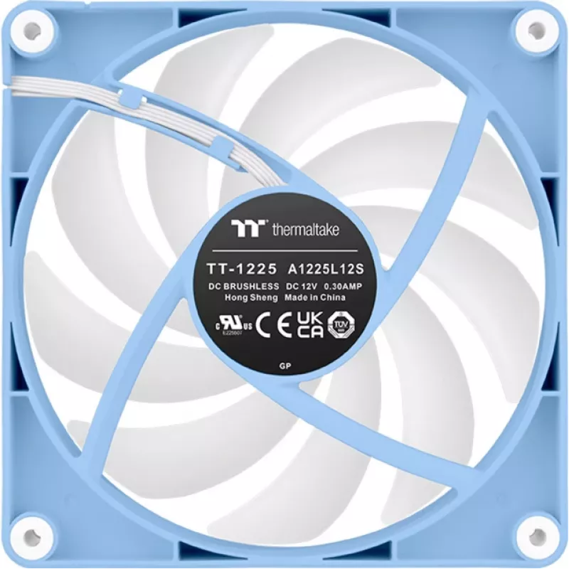 Thermaltake CT120 Reverse ARGB 120 mm korpuseventilaatorid, hortensiasinine, 2 tk pakendis