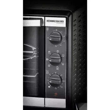 Elektriahi Rommelsbacher BG 1550 Must, 30 L, 80–230 °C, 7 režiimi, grillivarras, 120 min taimer