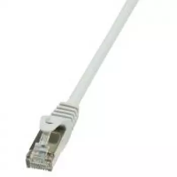 LogiLink CP1102D RJ45 võrgukaabel, patch-kaabel CAT 5e SF/UTP 15.00 m hall 1 tk