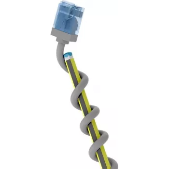 Goobay Ultra-Flexible CAT 6A patch-kaabel õhuke U/UTP hall - eriti lühike pistik (74228)