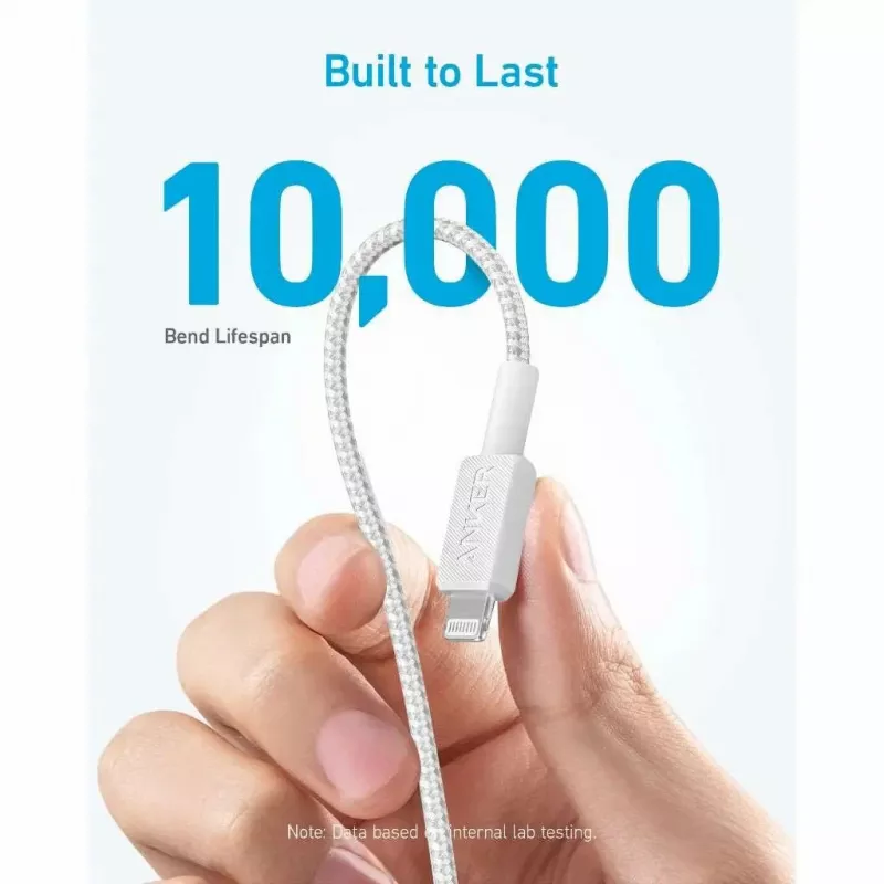 Kaabel Anker 322 0,9 m Lightning to USB C 30 W