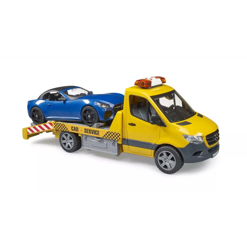 Pukseerauto BRUDER 02675 kollane ABS alates 4. eluaastast