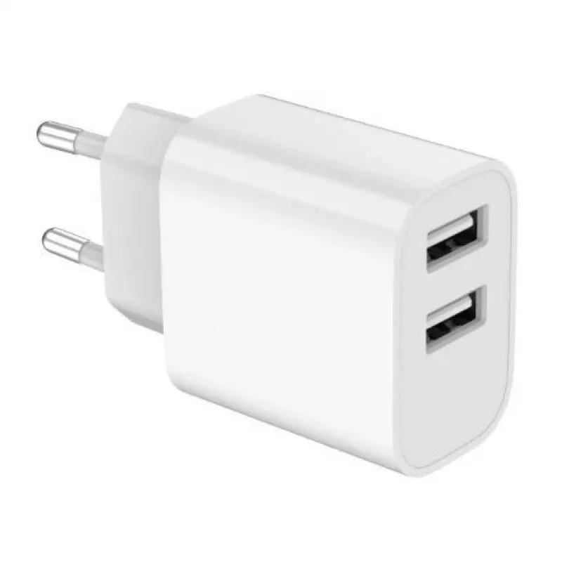 Laadija Gembird TA-UC-2A12-01 siseruumides AC 2.4A 2 USB valge