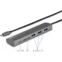 Renkforce RF-3374948 liidesejaotur USB 2.0 USB-C 5000 Mbit/s hõbedane (RF-3374948)