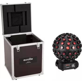 LED-efektivalgusti EUROLITE B-40 HCL MK2 Must — kompaktne lava-/pimestusvalgusti, RGB+UV LED-id, DMX-juhtimine