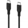 USB-kaabel Belkin CAB014bt3MBK 3m USB C Must USB 2.0