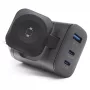 RealPower 450476 mobiilseadme laadija akupank, nutikell, tahvelarvuti Must Vahelduvvool Juhtmevaba laadimine Kiirlaadimine Siseruumidesse