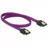 SATA-kaabel DeLOCK 83691 0,5 m SATA 7-kontaktiline lilla