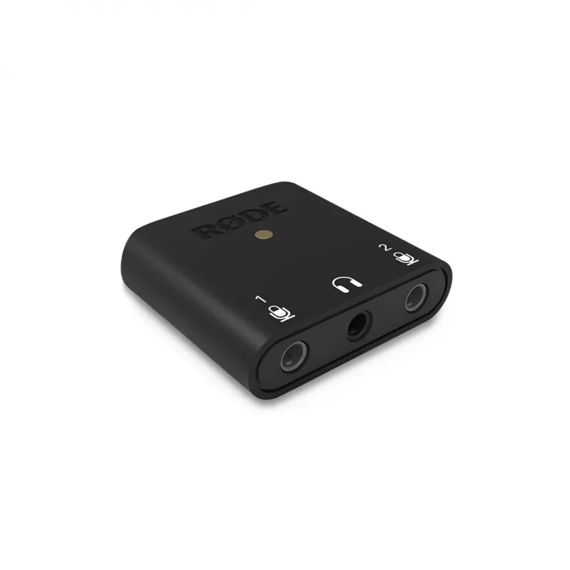 RØDE AI-Micro heliliides Kahekanaliline 24 bit 48 kHz Must