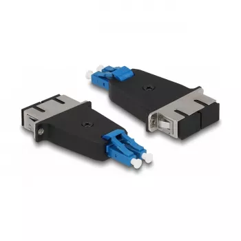 DeLOCK optilise kiu hübriidühendus LC Duplex isane SC Duplex emasele sinine