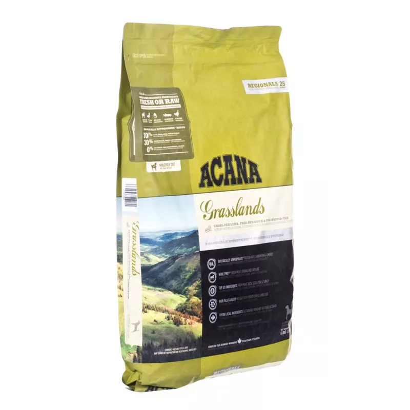 ACANA kõrgeima valgusisaldusega Grasslands Dog - kuiv koeratoit - 6kg