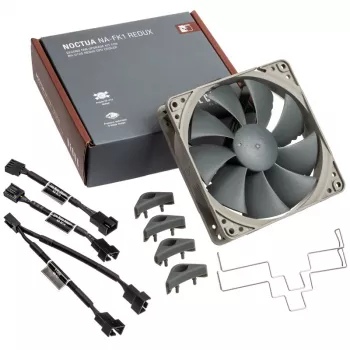 Ventilaator Noctua NA-FK1 120 mm — 12 V PWM korpuse ventilaator, 1700 p/min, 120,2 m³/h, 25,1 dB
