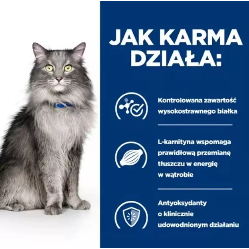HILL'S Prescription Diet Liver Care - kuiv kassitoit - 1,5 kg