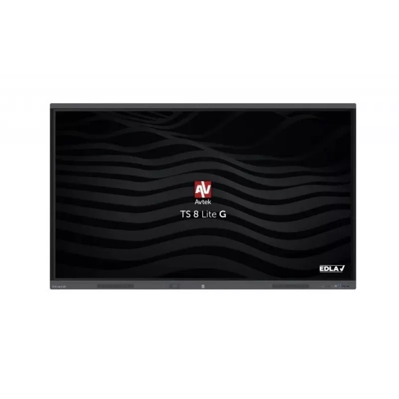 Monitor AVTEK INTERACTIVE MONITOR TOUCHSCREEN 8 LITE G 86 86-tolline puuteekraan LCD 4K