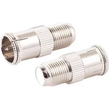 F-Kiirpistik F-pesa adapterikomplekt ShiverPeaks 85320-EC-SET2 (koaksiaalühenduse tarvik)