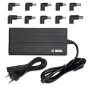 Toiteadapter/inverter IBOX IUZ90WA 90 W, sisend 100–240 V, väljund 4,5 A, reguleeritav pinge, siseruumides, must