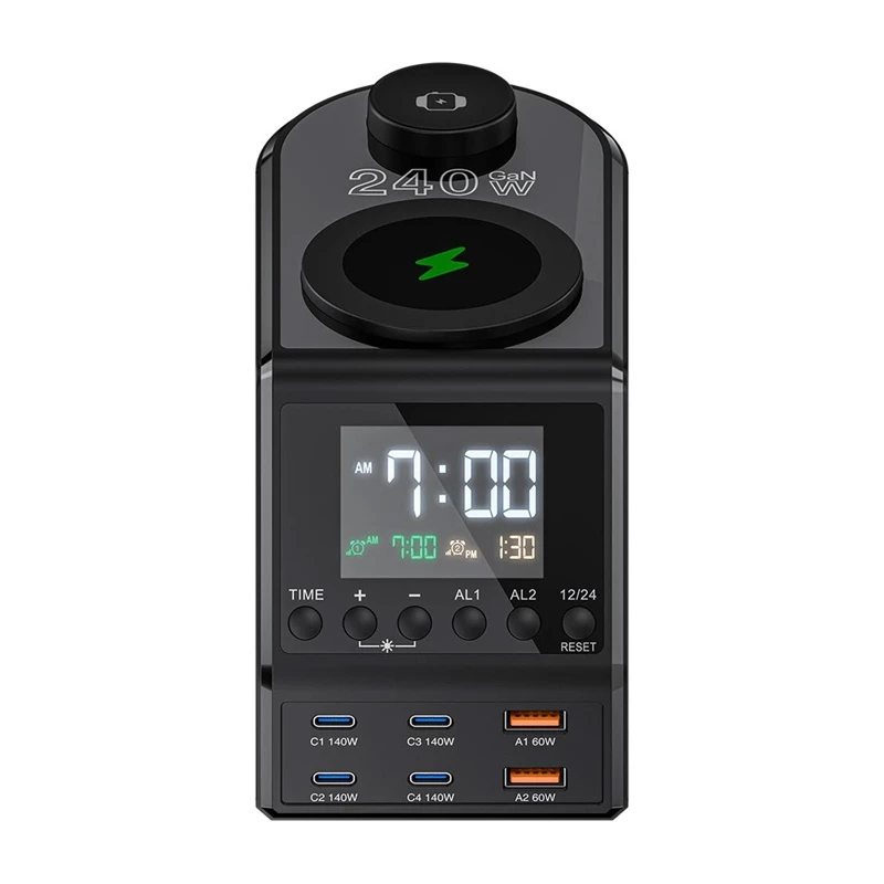 Äratuskell BlitzWolf BW-FW10 2×USB-A ja 4×USB-C pordiga
