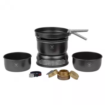 Trangia Stove Travel Set 35-5 UL/BL must — kerge kompaktne matkapliidi komplekt