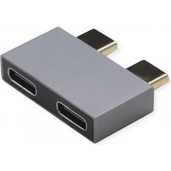 ROLINE USB3.2Gen1 Adptr. 2x C - ST/BU - Adapter - Digitaalne/Andmevahetus (12.03.2945)