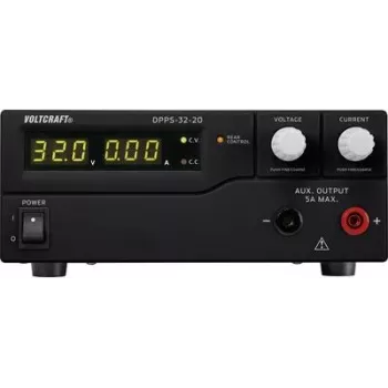 VOLTCRAFT laboratooriumi toiteplokk, reguleeritav DPPS-32-20 1 - 32 V/DC 0 - 20 A 640 W USB programmeeritav Väljundite arv 1 x (DPPS-32-20)