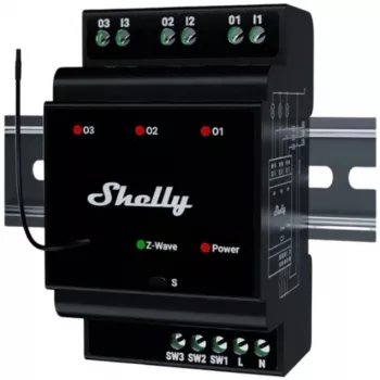 Nutirelee Shelly Wave PRO 3 — must, plastkorpus, 110–240 V AC, 50–60 Hz, 0,3 W, 53×59×96 mm