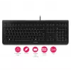 CHERRY KC 1000 klaviatuur Kodune USB Šveitsi must