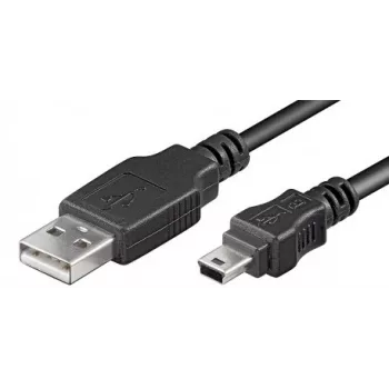 LogiLink USB-pikenduskaabel USB tüüp A, 4-pin (M) mini USB tüüp B, 5-pin (M) 1.8 m (USB Hi-Speed)
