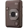 Hetke jäädvustav kaamera Fujifilm Instax mini LiPlay — 1/5 tolli 2560×1920 CMOS, prindib 86×54 mm, 2.7 tolli TFT, pronks