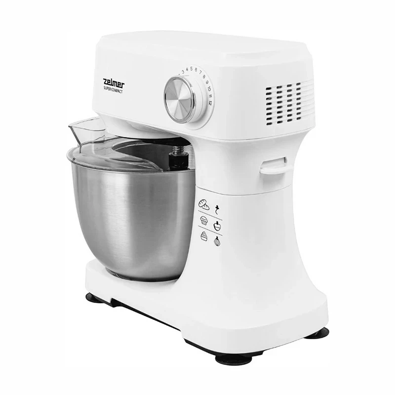 Planetaarmikser Zelmer ZKR1340 - 600 W, 3,5 L kauss, valge