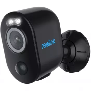 Reolink Argus Series B330 Wi-Fi turvakaamera must, 5 MP (2880x1616), akutoitega, IP65 ilmastikukaitse, värviline öönägemine, intelligentne tuvastus