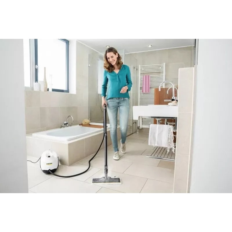 Aurumopp Kärcher SC 3 EasyFix Plus — 1 L veepaak, 1900 W, 3,5 baari aururõhk, valge