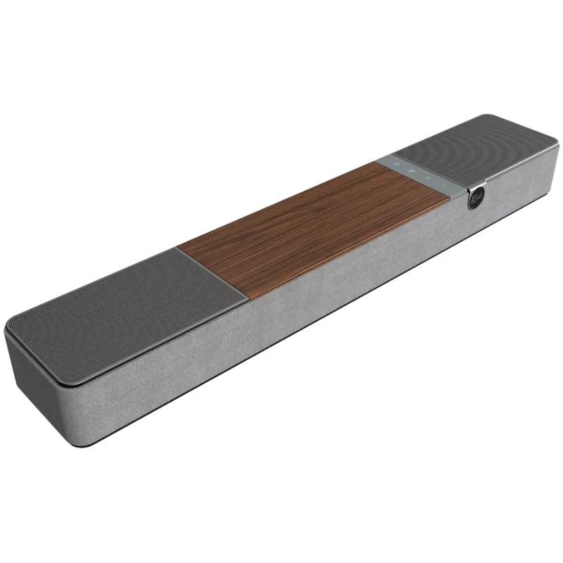 Soundbar KLIPSCH Flexus CORE 100 — 2.1 kanalit, 100 W, sisseehitatud bassikõlar, Hall/Pähkel