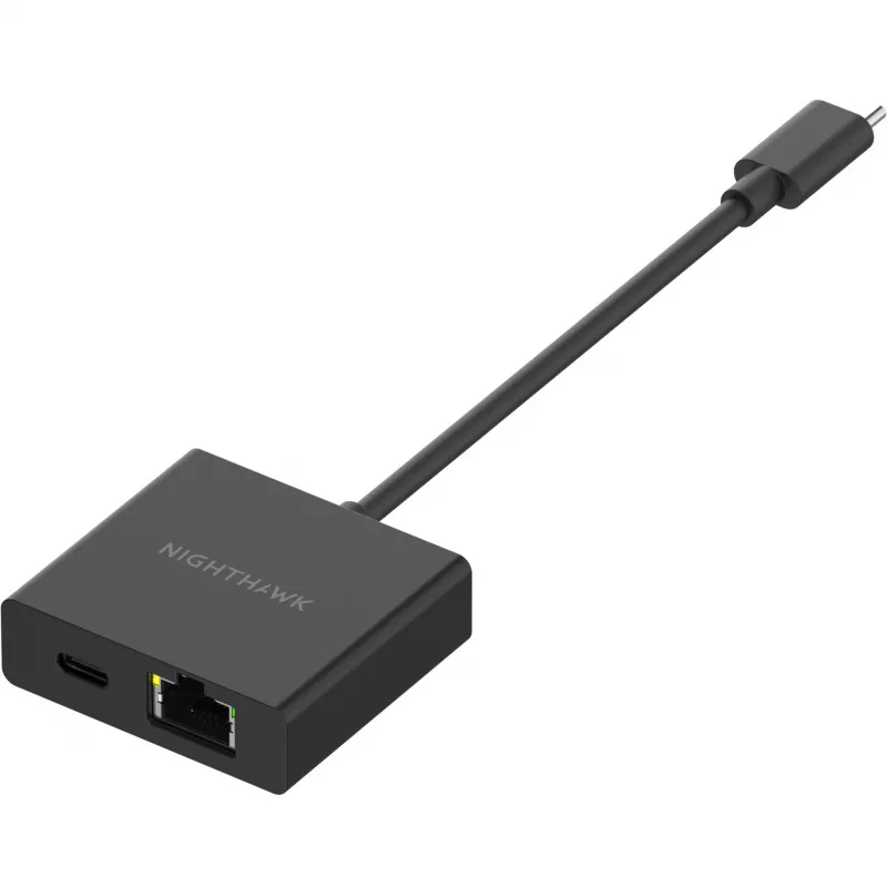 USB2ETH-10000S Nighthawk USB-C Etherneti adapter, LAN-adapter