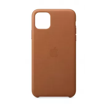 Apple - ümbris mobiiltelefonile - nahk, töödeldud alumiinium - sadulapruun - iPhone 11 Pro Max (MX0D2ZM/A)