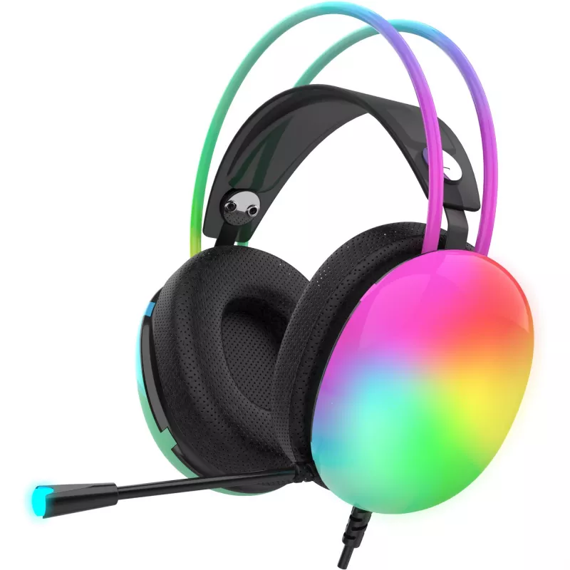 Cian Technology GmbH INCA mängupeakomplekt IGK-X8S 7.1 USB RGB-LED must - peakomplekt