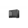 Arvutikorpus DeepCool CH160 PLUS Small Form Factor SFF ATX/mATX, karastatud klaas, USB-C, must